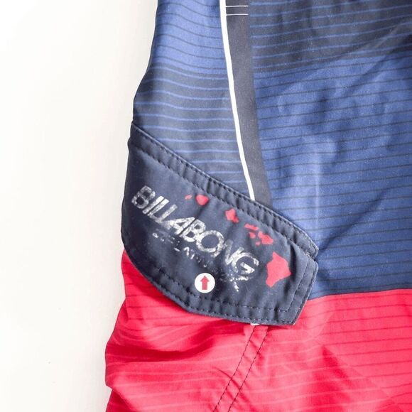 Billabong Mens Platinum X Recycler PX2 Stretch Board Shorts Black Red Size 28 - Picture 9 of 9